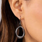 Asymmetrically Artisan - Black - Paparazzi Earring Image