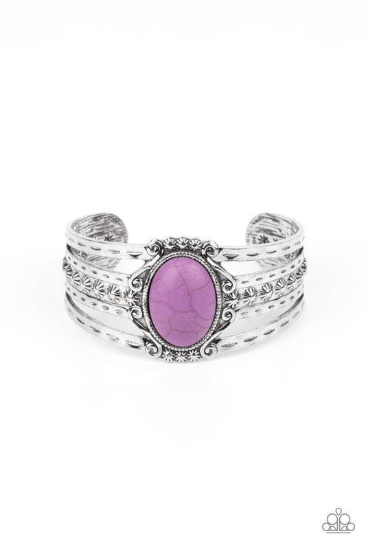 Mojave Mecca - Purple - Paparazzi Bracelet Image