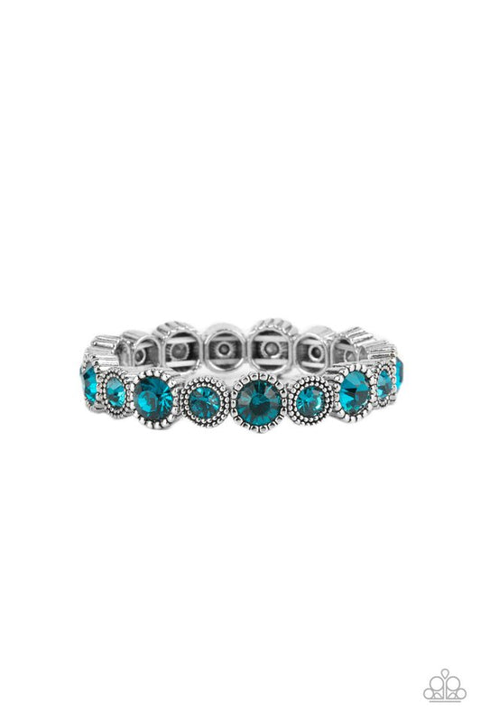 Phenomenally Perennial - Blue - Paparazzi Bracelet Image