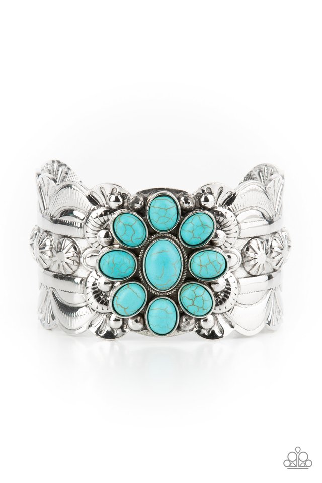 ​Southern Eden - Blue - Paparazzi Bracelet Image