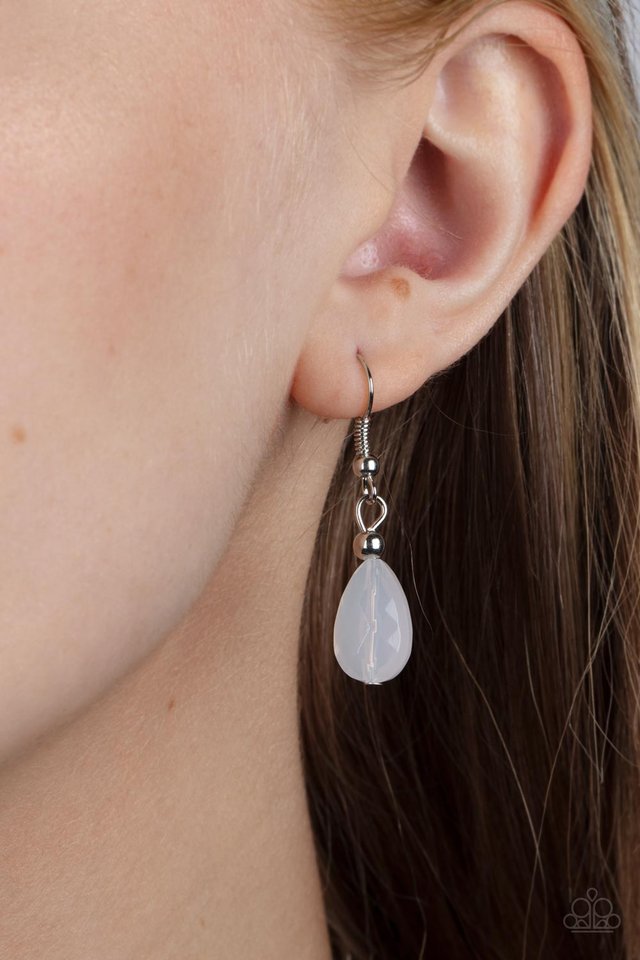 Dreamy Destination Wedding - White - Paparazzi Necklace Image