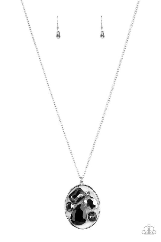 Scandalously Scattered - Black - Paparazzi Necklace Image