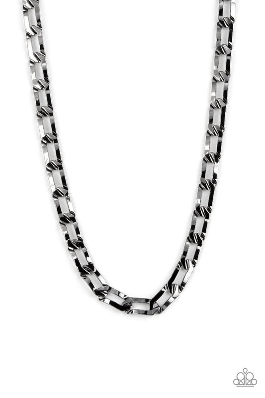 Full-Court Press - Black - Paparazzi Necklace Image