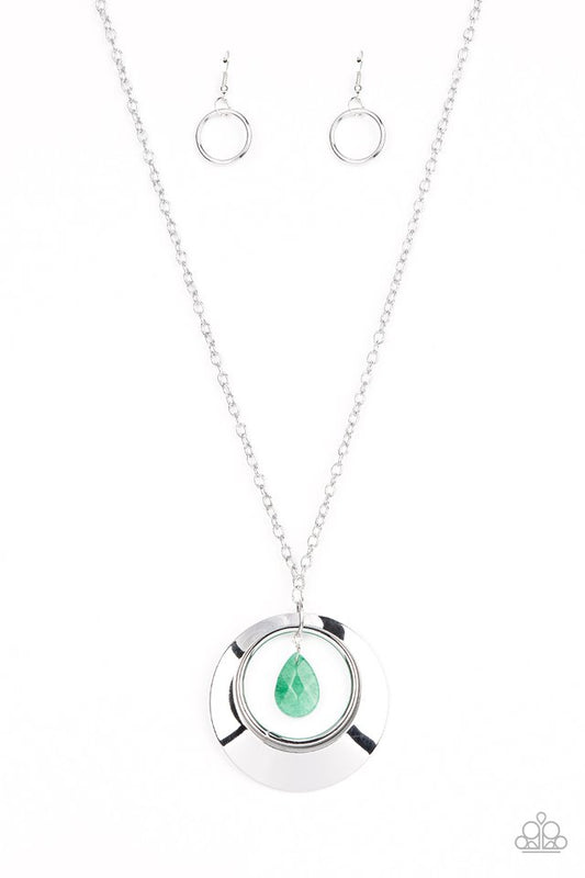 Inner Tranquility - Green - Paparazzi Necklace Image