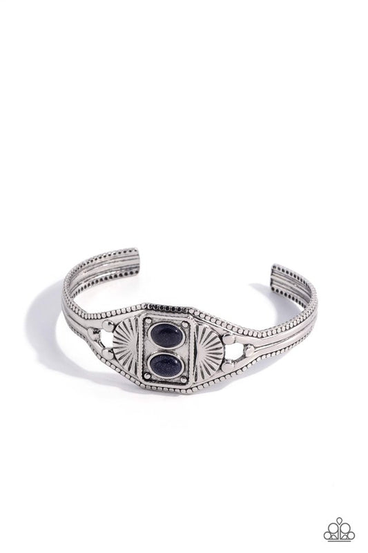 ​Aztec Allure - Blue - Paparazzi Bracelet Image