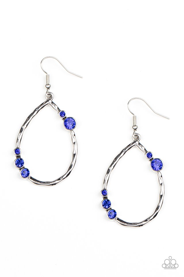 Shop Till You DROPLET - Blue - Paparazzi Earring Image