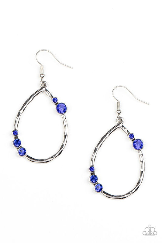Shop Till You DROPLET - Blue - Paparazzi Earring Image