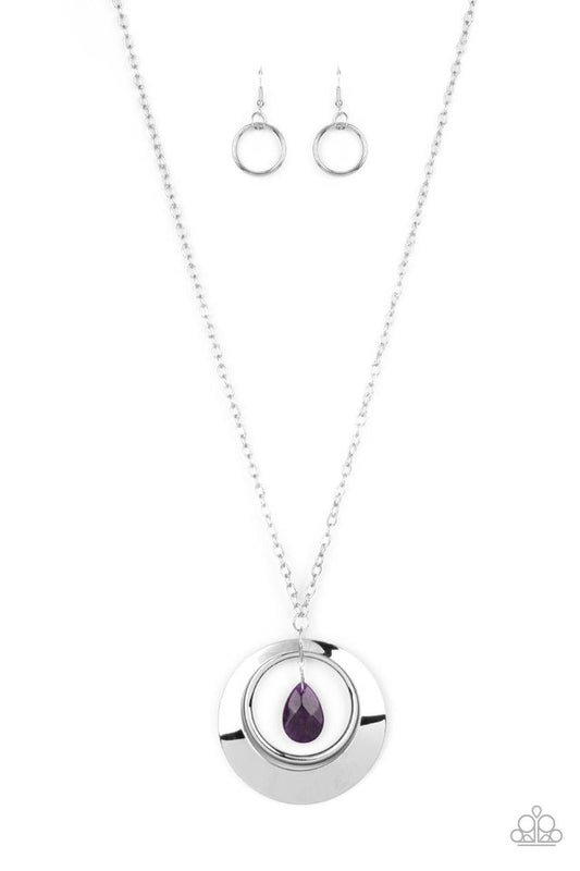 Inner Tranquility - Purple - Paparazzi Necklace Image