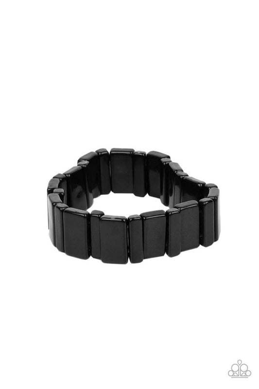In Plain SIGHTSEER - Black - Paparazzi Bracelet Image