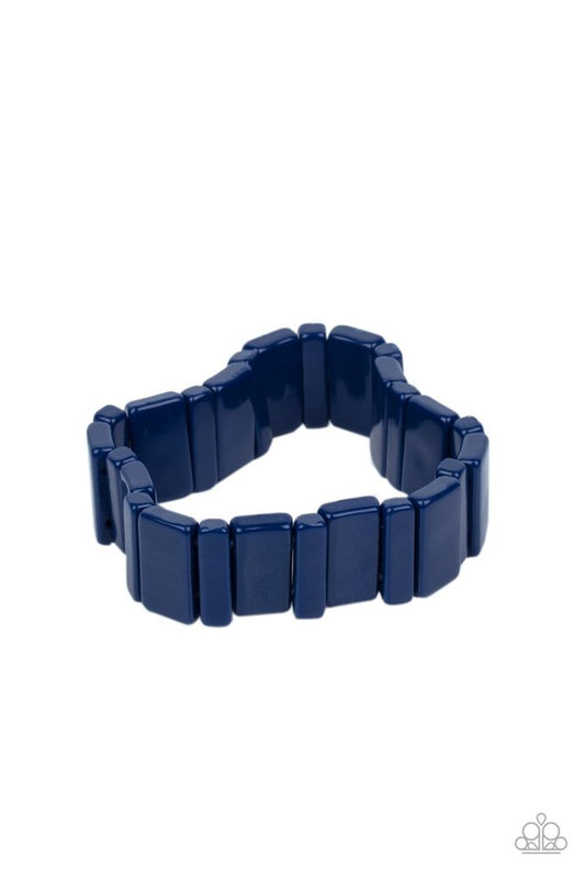 In Plain SIGHTSEER - Blue - Paparazzi Bracelet Image