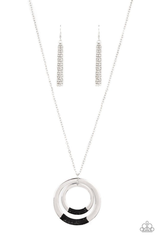 Authentic Attitude - Black - Paparazzi Necklace Image