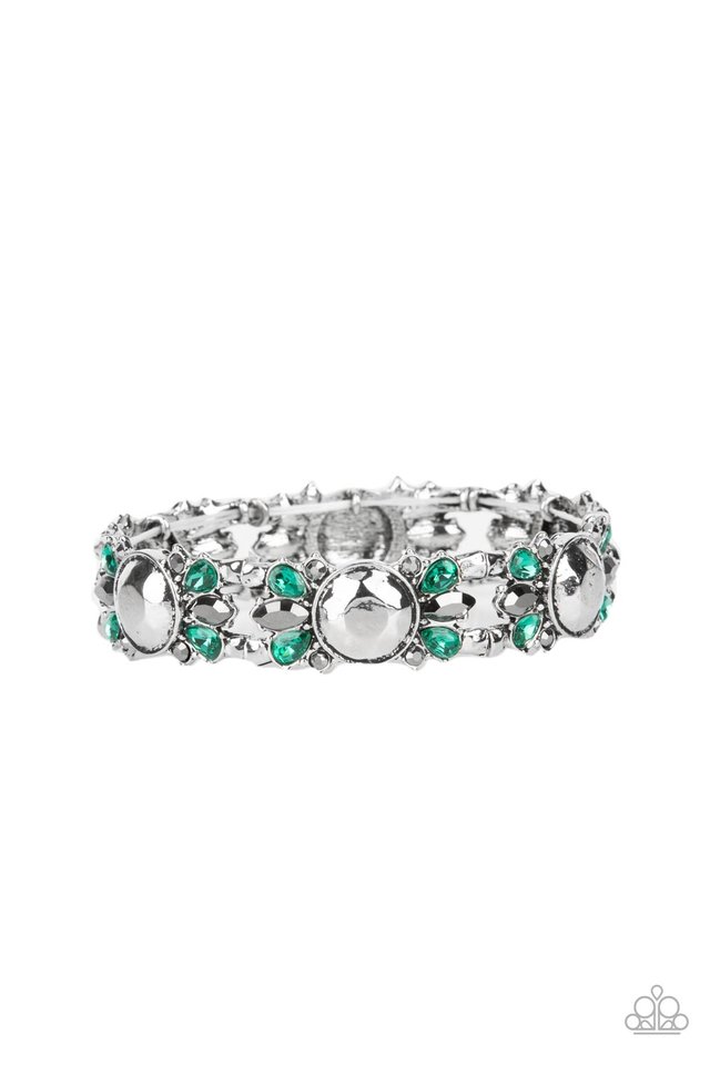 Definitively Diva - Green - Paparazzi Bracelet Image