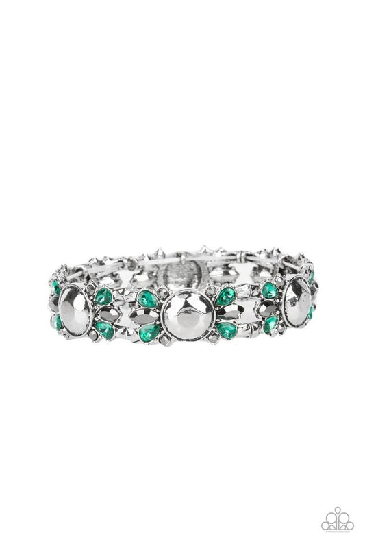 Definitively Diva - Green - Paparazzi Bracelet Image