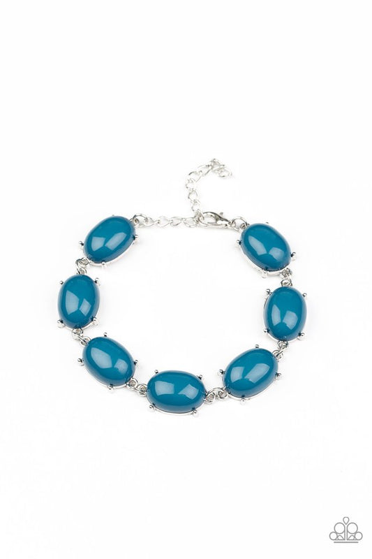 Confidently Colorful - Blue - Paparazzi Bracelet Image