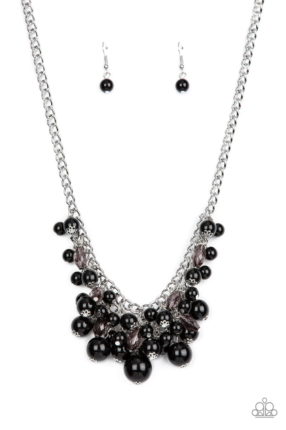 Paparazzi Necklace ~ Broadway Bustle Black Paparazzi Jewelry Online Store 4534