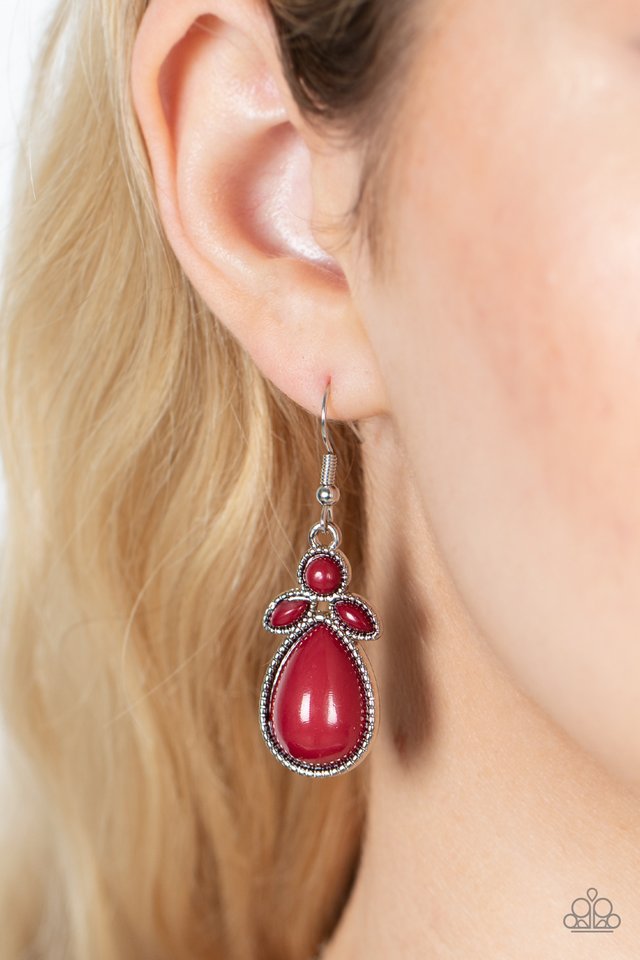 Botanical Banquet - Red - Paparazzi Necklace Image