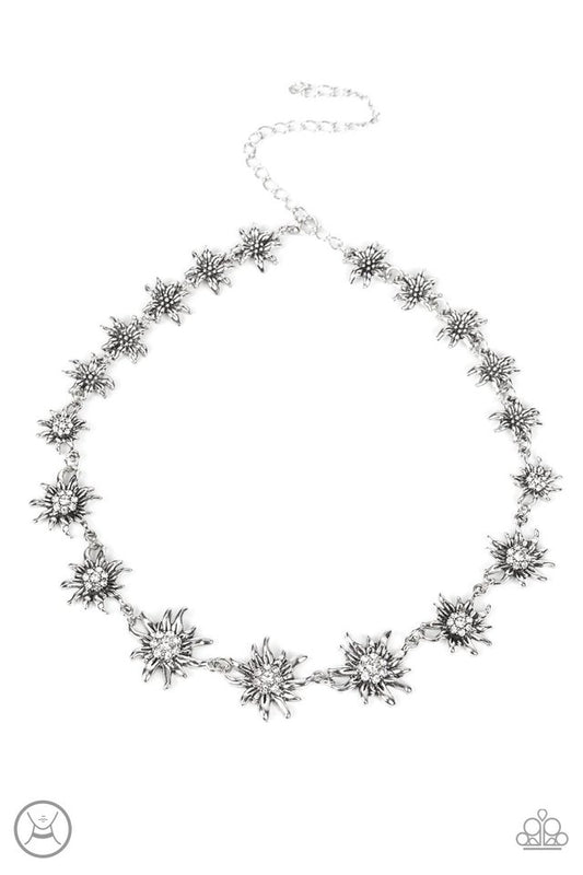 Get Up and GROW - White - Paparazzi Necklace Image