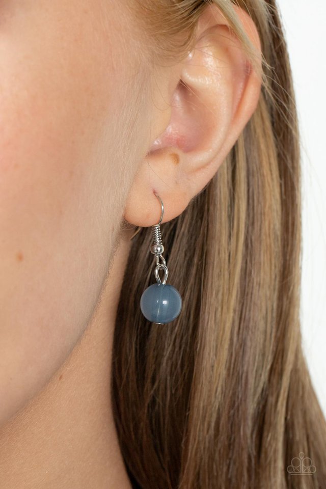 Race to the POP - Blue - Paparazzi Necklace Image