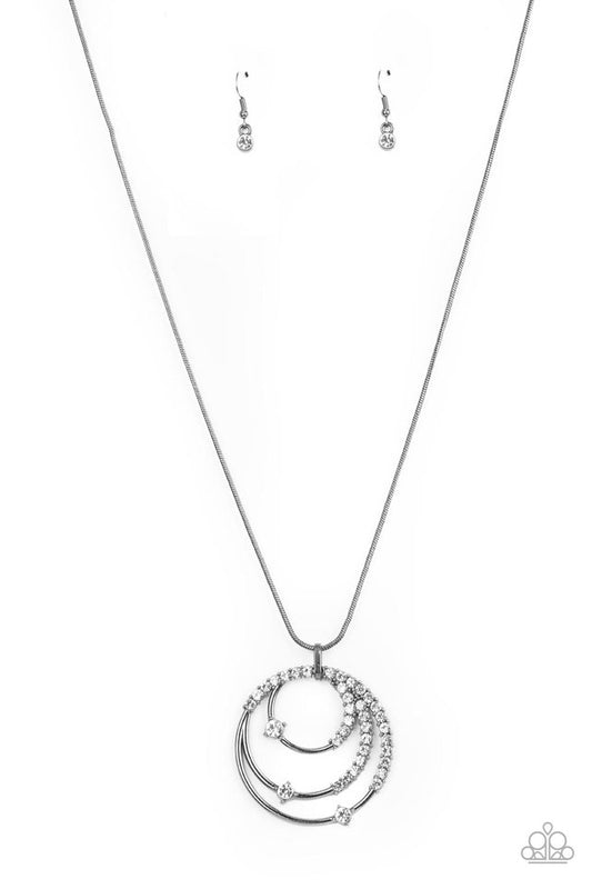 Ecliptic Elegance - Black - Paparazzi Necklace Image
