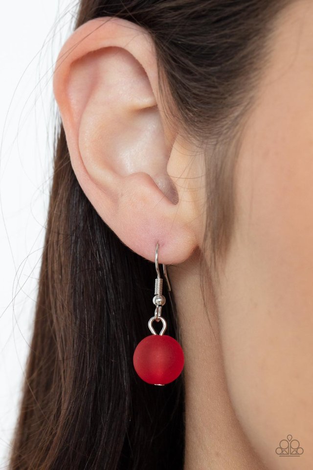 Here Today, GONDOLA Tomorrow - Red - Paparazzi Necklace Image