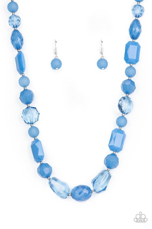 Here Today, GONDOLA Tomorrow - Blue - Paparazzi Necklace Image