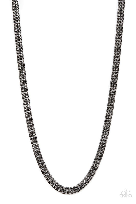 Standing Room Only - Black - Paparazzi Necklace Image