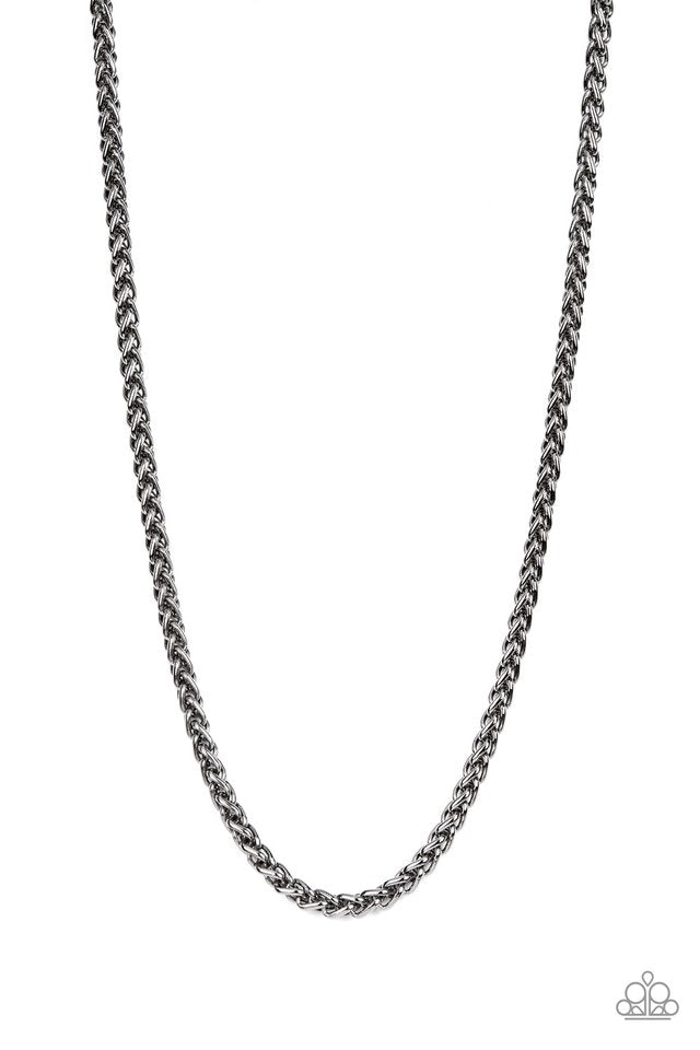 Metro Monopoly - Black - Paparazzi Necklace Image