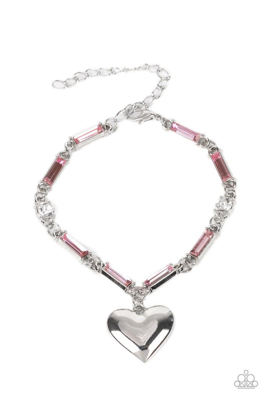 Sweetheart Secrets - Pink - Paparazzi Bracelet Image