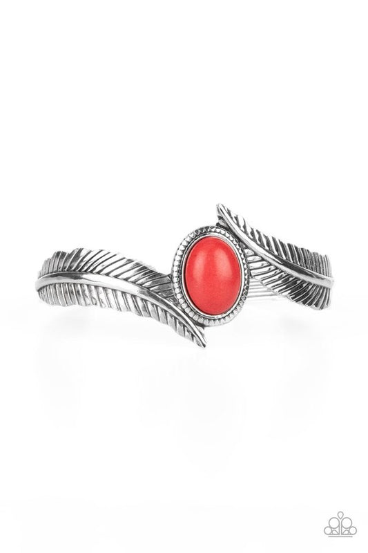 Wild Wild NEST - Red - Paparazzi Bracelet Image