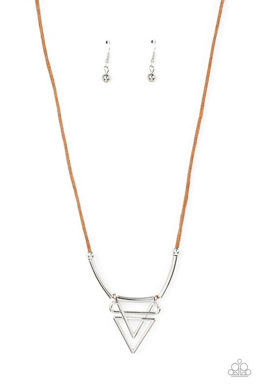 Tulum Totem - Brown - Paparazzi Necklace Image