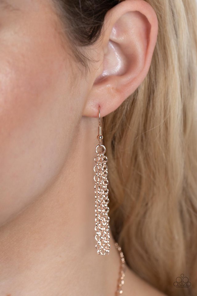 ​Totally Tulum - Rose Gold - Paparazzi Necklace Image