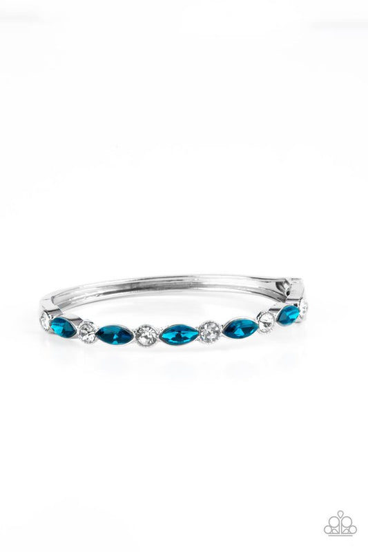 ​Petitely Powerhouse - Blue - Paparazzi Bracelet Image