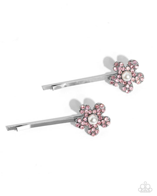 Playfully Perennial - Pink - Paparazzi Hair Accessories Image