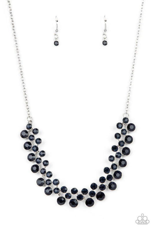 Won The Lottery - Blue - Paparazzi Necklace Image