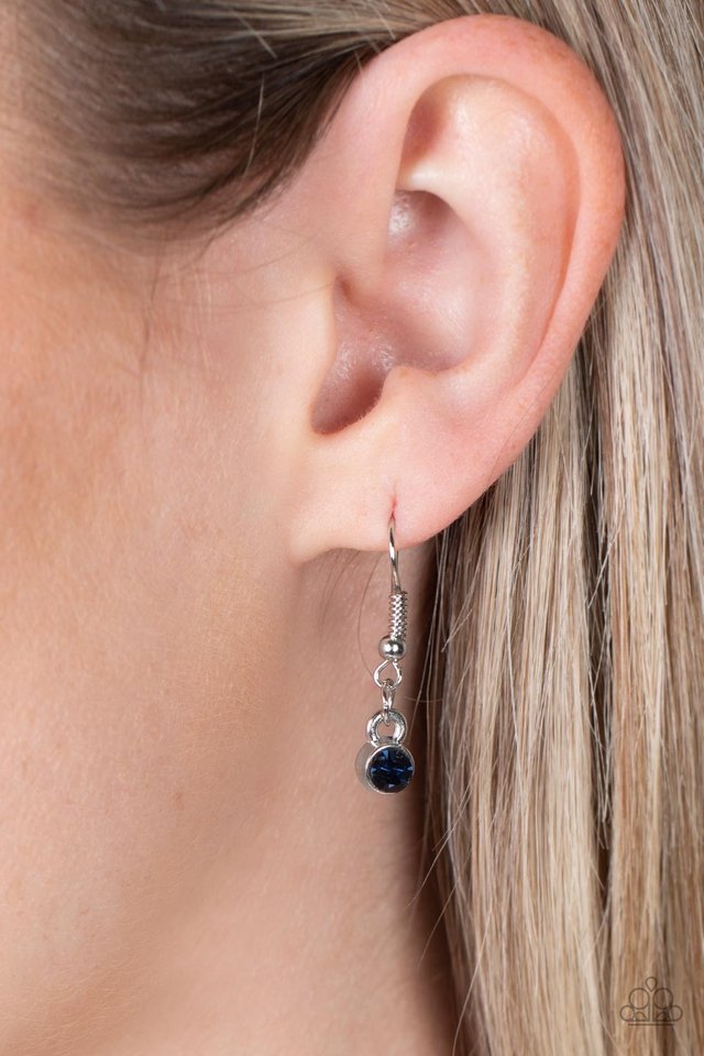 Won The Lottery - Blue - Paparazzi Necklace Image