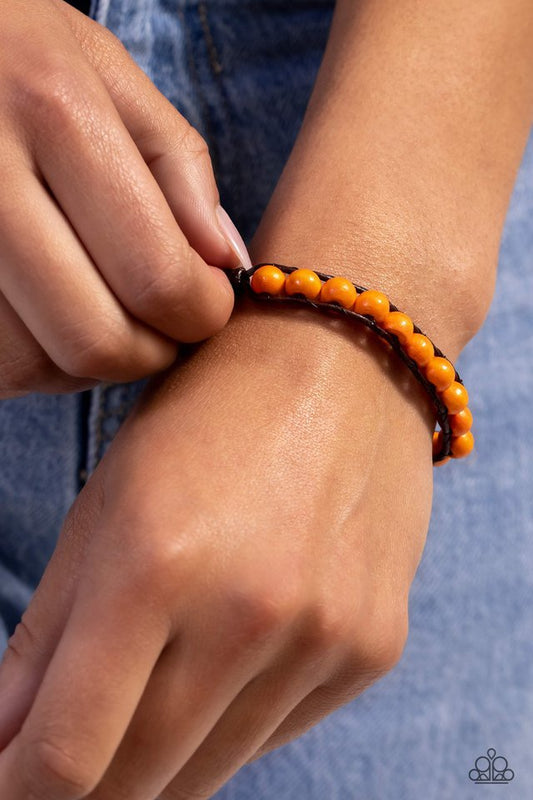Epic Explorer - Orange - Paparazzi Bracelet Image