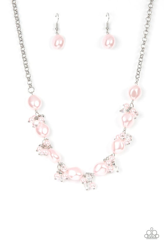 Rolling with the BRUNCHES - Pink - Paparazzi Necklace Image
