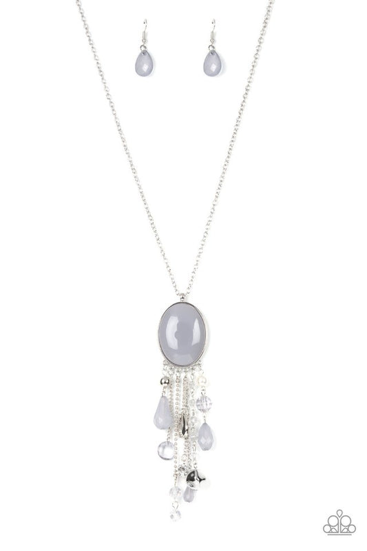 Whimsical Wishes - Silver - Paparazzi Necklace Image