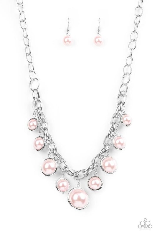 Revolving Refinement - Pink - Paparazzi Necklace Image