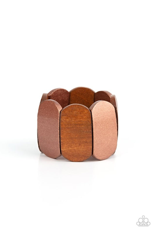 Natural Nirvana - Copper - Paparazzi Bracelet Image