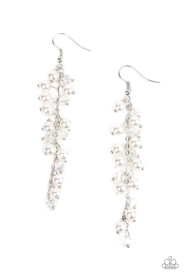 Paparazzi Earring ~ Candlelight Cruise - White – Paparazzi Jewelry, Online  Store