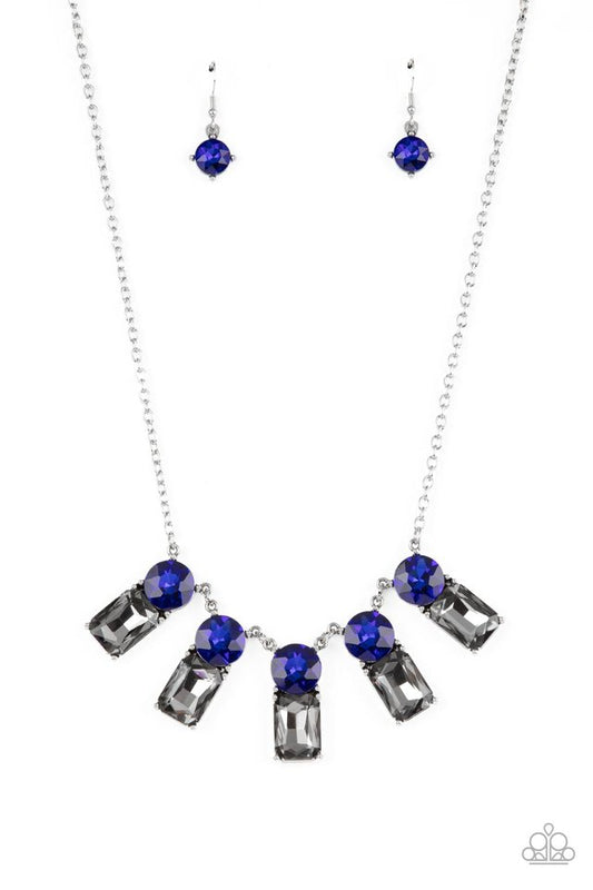 Celestial Royal - Blue - Paparazzi Necklace Image
