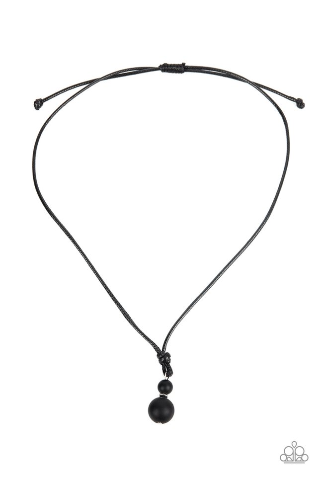 Thai Theory - Black - Paparazzi Necklace Image
