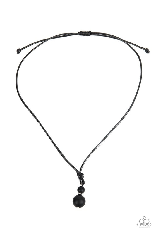 Thai Theory - Black - Paparazzi Necklace Image