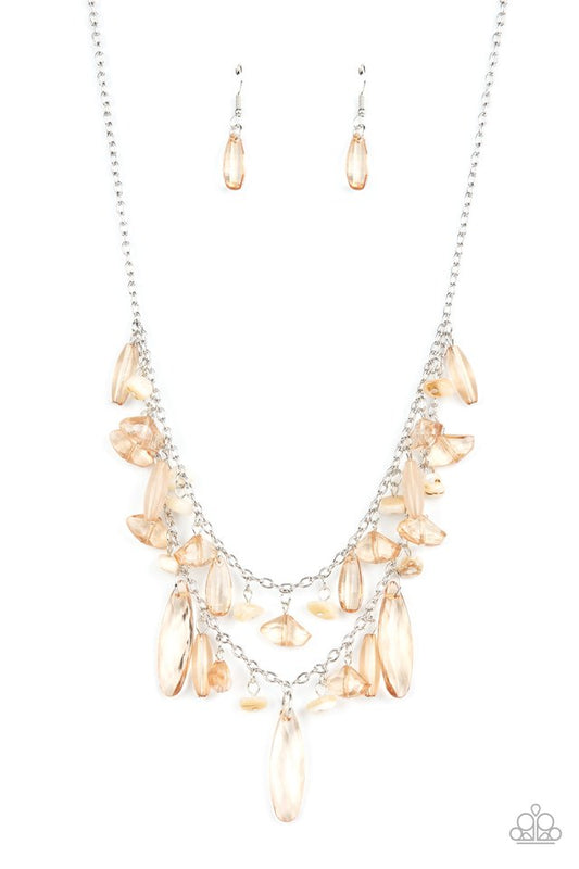 Candlelit Cabana - Brown - Paparazzi Necklace Image