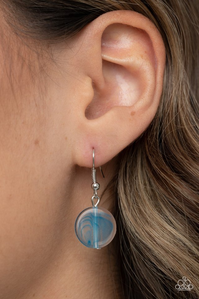 Belle of the Beach - Blue - Paparazzi Necklace Image