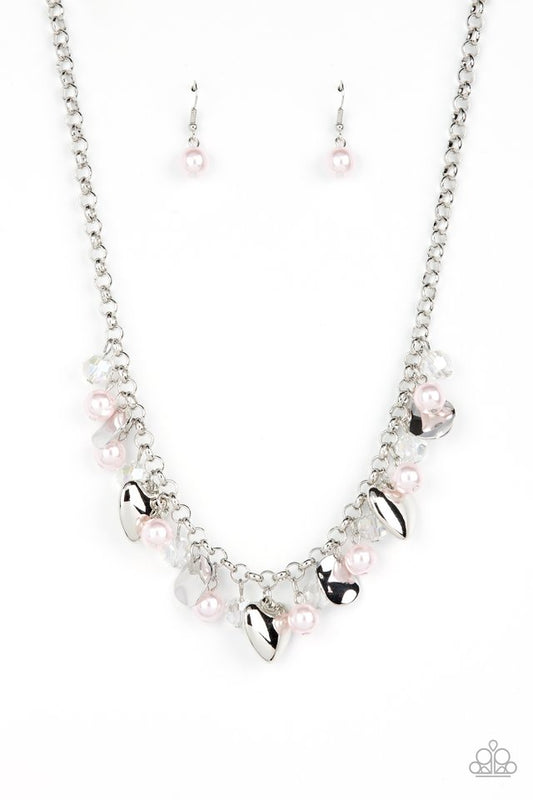 True Loves Trove - Pink - Paparazzi Necklace Image