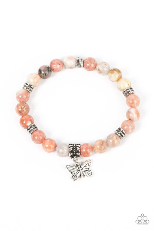 Butterfly Nirvana - Pink - Paparazzi Bracelet Image
