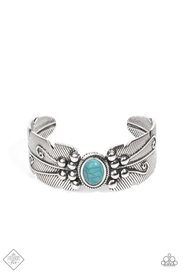 Desert Haven - Blue - Paparazzi Bracelet Image