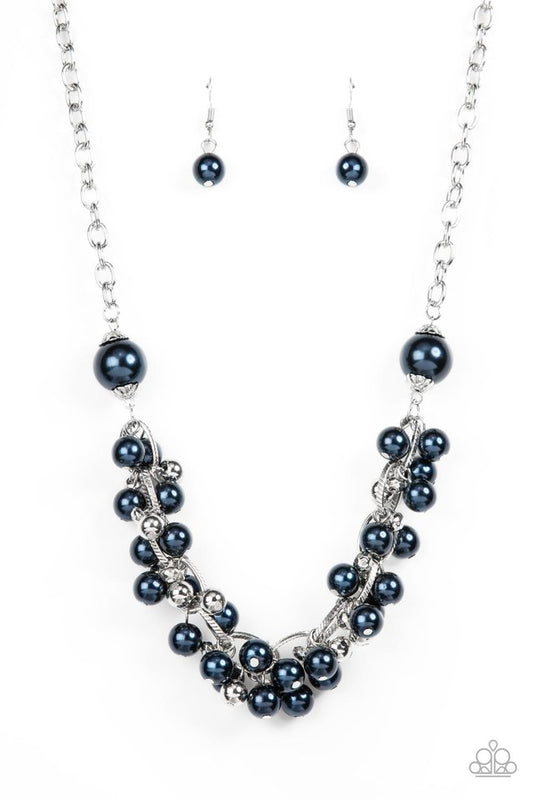 Party Crasher - Blue - Paparazzi Necklace Image